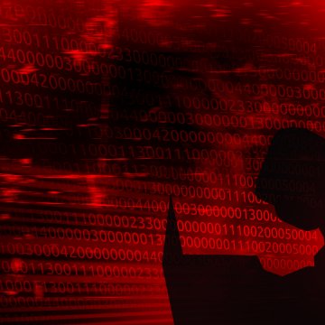 internet security digital data man laptop dark